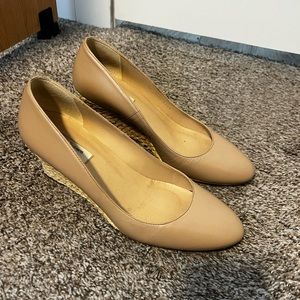 Blush Lk Bennett Wedges size 39